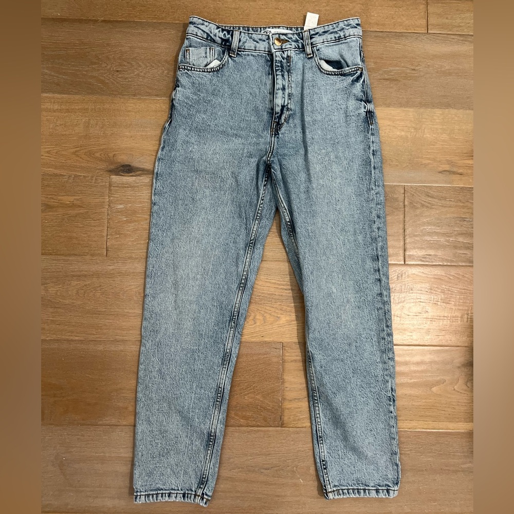 Zara mom jeans